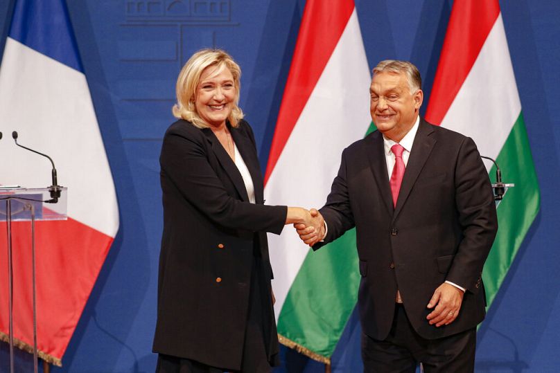 Le Pen és Orbán