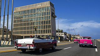 FILE: the Malecon beside the U.S. Embassy in Havana, Cuba, on Oct. 3, 2017.