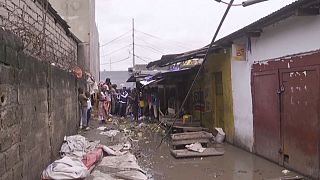 Incident in a food market in Kinshasa kills dozens of people