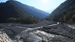 Засуха в Альпах, иллюстритивное фото, сентябрь 2017 года
