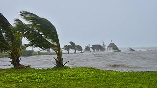 Le cyclone Batsirai, ici en Afrique du Sud, devrait toucher Madagascar samedi
