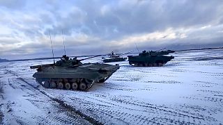 Belarusz-orosz közös hadgyakorlat egy Breszt közelében lévő gyakorlótéren