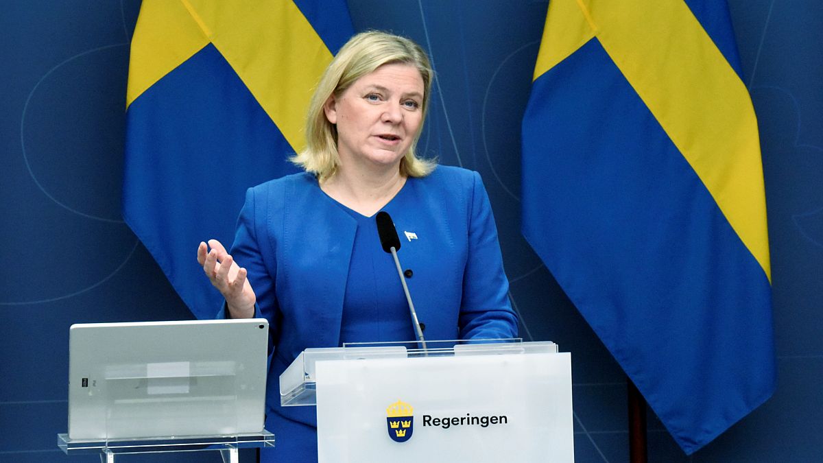 رئيسة الحكومة السويدية ماجدالينا أندرسون