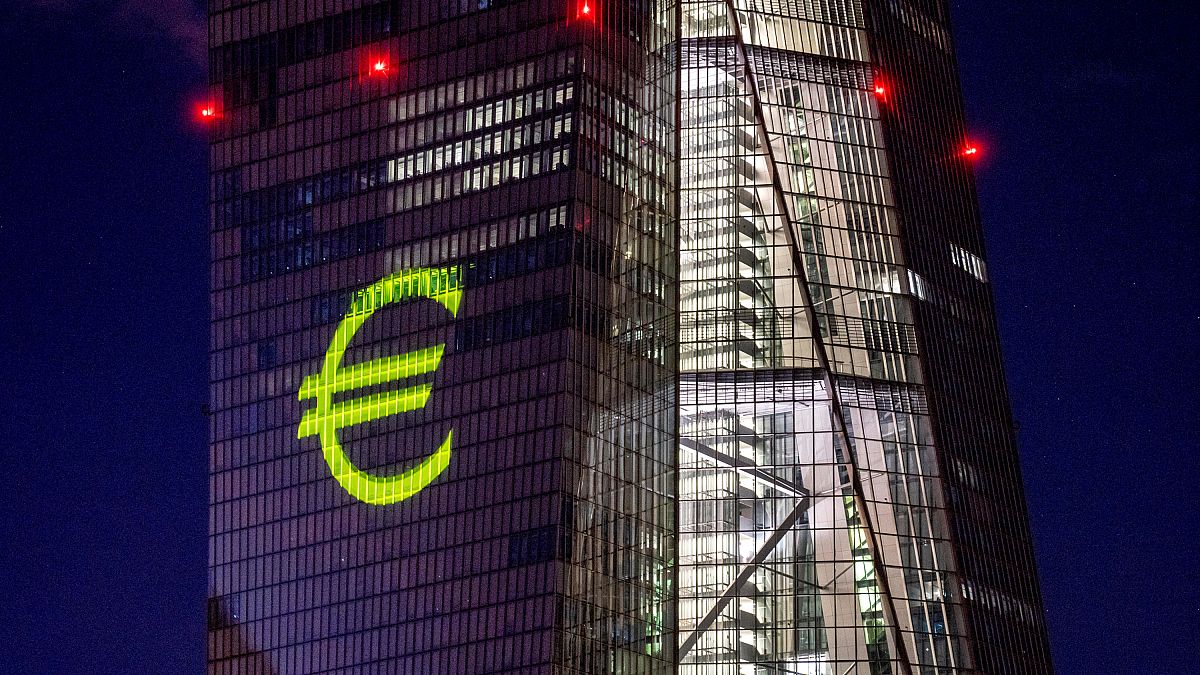 La sede del Banco Central Europeo en Fráncfort, Alemania, el 30 de diciembre de 2021.