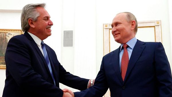 Argentina-Rusia | Alberto Fernández se reúne con Vladímir Putin en Moscú |  Euronews