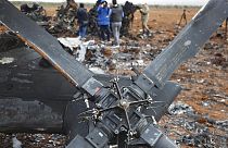 Abgestürzter US-Helikopter bei Militäroperation bei Afrin in Syrien