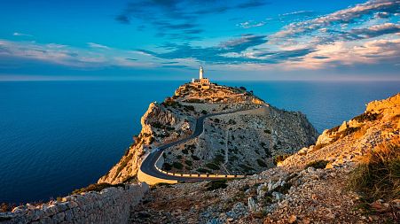 A lighthouse in Mallorca