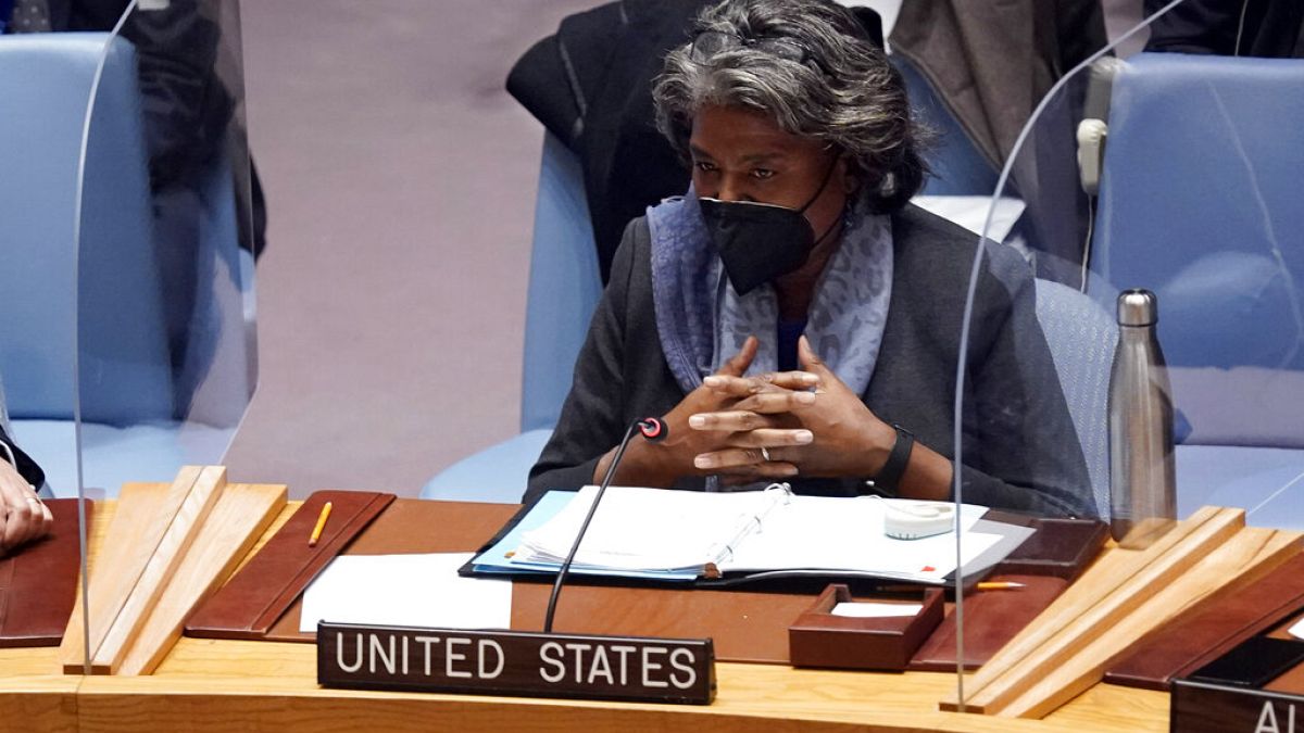 Linda Thomas, representante de EEUU en el Consejo de Seguridad de la ONU