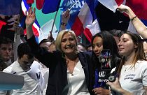 Rechtsextreme Marine Le Pen in Reims