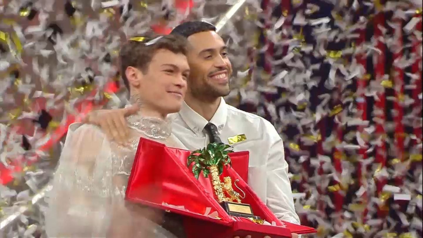 Mahmood and Blanco win Sanremo Music Festival and head to Eurovision |  Euronews