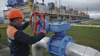 Rusya'dan giden gaz boru hattı