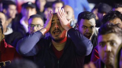  A sad night for Egyptian fans as Senegal wins title