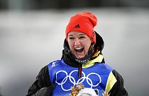 Denise Herrmann siegte beim Biathlon über 15 Kilometer, 07.02.2022