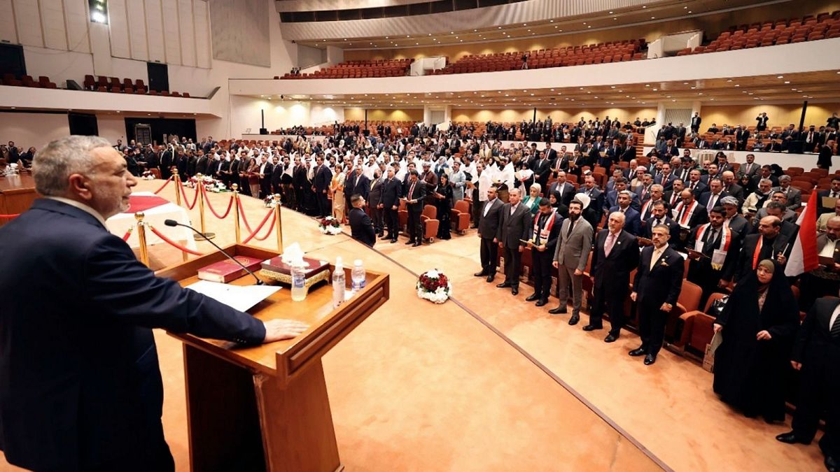 عکس آرشیوی از نشست افتتاح پارلمان جدید عراق