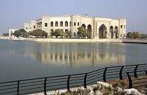 Özel bir Amerikan üniversitesine çevrilen Saddam Hüseyin döneminde inşa edilmiş bir saray