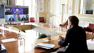 دیدار چهارجانبه روسای جمهوری فرانسه، آذربایجان، شوری اروپا و نخست وزیر ارمنستان