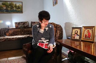 'No-one wants more war': Mother of jailed son makes emotional appeal from eastern Ukraine