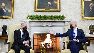 Συνάντηση του Αμερικανού προέδρου Τζο Μπάιντεν με τον Γερμανό Καγκελάριο Όλαφ Σολτς