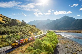 New Zealand's Tranzalpine takes passengers on a five-hour, coast-to-coast adventure