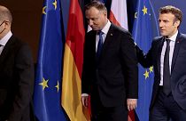 Alemanha, Polónia e França unidas pela paz na Europa