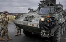 Die US-Armee schafft militärisches Gerät und Truppen nach Rumänien