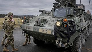 Die US-Armee schafft militärisches Gerät und Truppen nach Rumänien