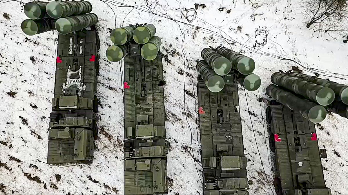 سامانه موشک اس-۴۰۰ روسیه در رزمایش این کشور با بلاروس