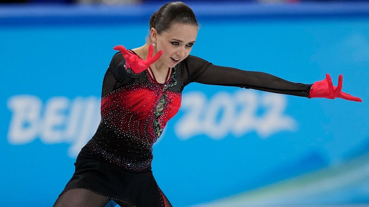 Olympics ice skating Russian Kamila