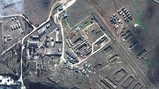 تصاویر ماهواره‌ای شرکت ماکسار تکنولوژی از آرایش نیروهای نظامی روسیه در نزدیکی مرز اوکراین