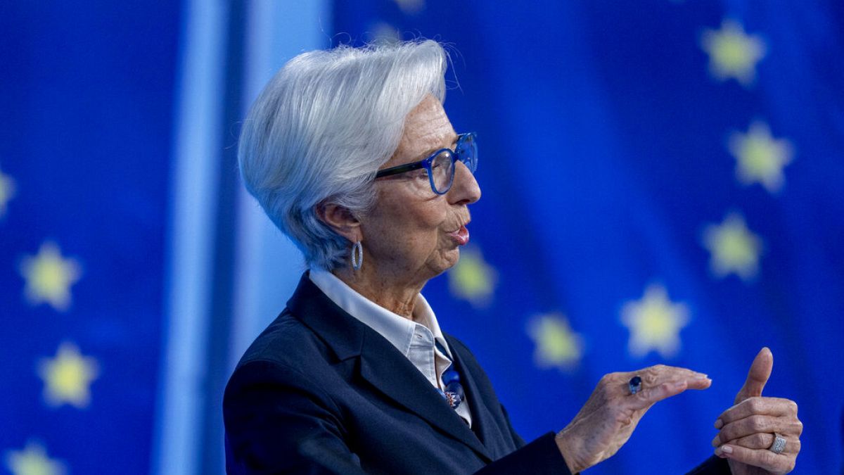 La presidente della Bce, Christine Lagarde