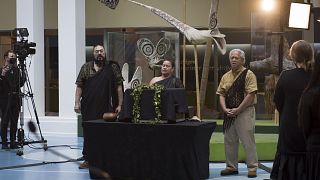 Ceremonies have been held at several German museums to formally repatriate the 19-century bones.