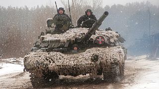 Ukrayna ordusu askeri tatbikatı