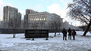 US-Botschaft in Kiew in der Ukraine