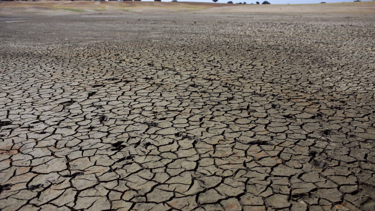 Сильная засуха в Испании и Португалии 
