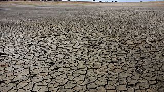 Сильная засуха в Испании и Португалии