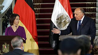 La cheffe de la diplomatie allemande rencontre son homologue égyptien