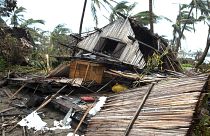 حالة الخراب منزل في مننجاري بعد مرور إعصار باتسيراي المدمر في مدغشقر - الخميس 10 فبراير 2022