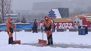 شاهد | بكين تحت الثلج الطبيعي بعد 10 أيام من افتتاح الألعاب الأولمبية الشتوية