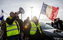 El "convoy de la libertad" dirige su protesta antivacunas a las puertas de la UE