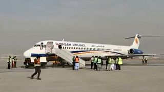 فرود نخستین هواپیمای شرکت تابان در افغانستان تحت حاکمیت طالبان