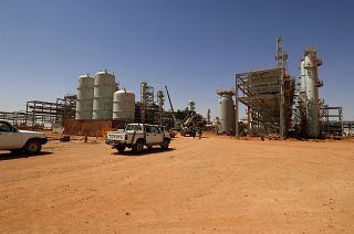  In Amenas, a gas field, jointly operated by British oil giant BP, Norway's Statoil and state-run Algerian energy firm Sonatrach, in eastern Algeria near the Libyan border.