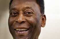 O antigo jogador de futebol Pelé