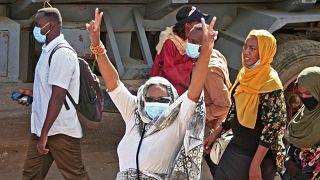 Soudan : des manifestants pro-démocratie dans les rues de Khartoum