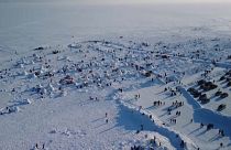 Iglu-Festival in Nowosibirsk: Wer baut die schönste Schneehütte?