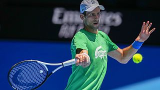 Novac Djokovic, tenista sérvio, número um do ranking mundial