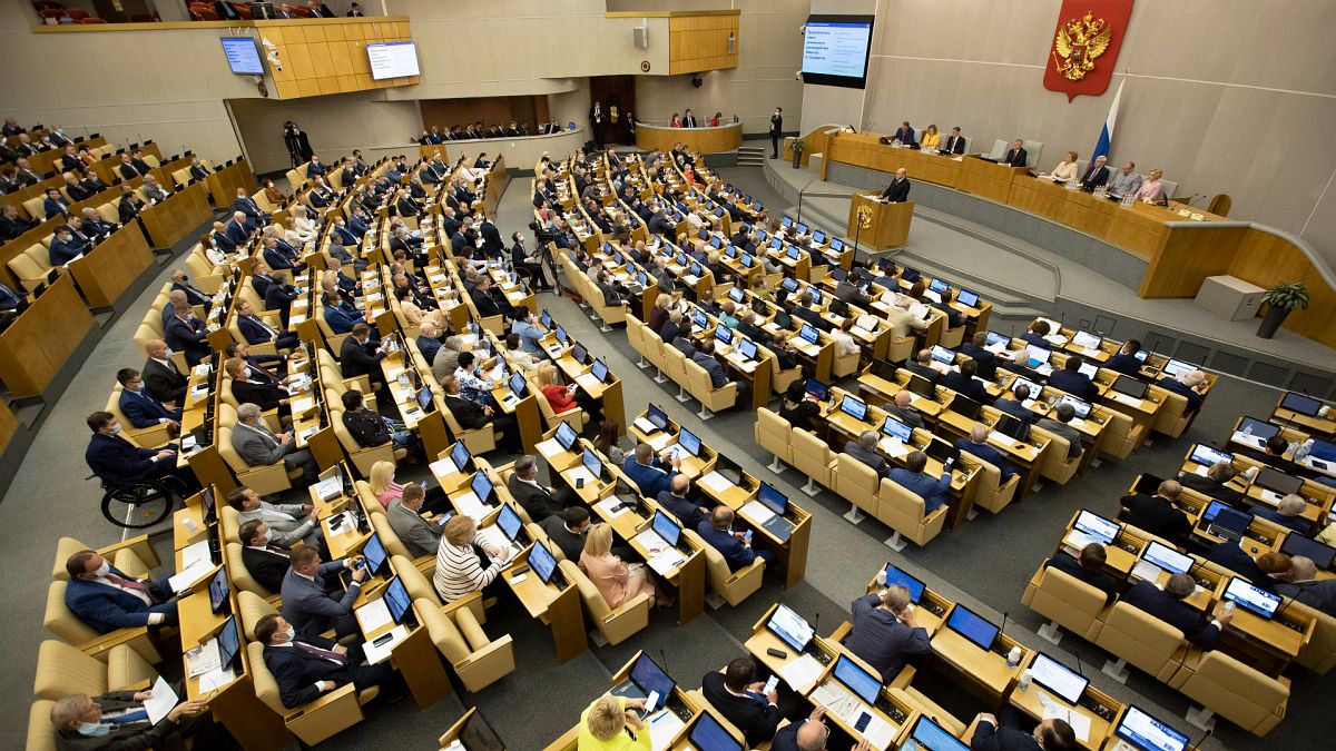 Rusya Parlamentosunun alt kanadı Devlet Duması