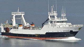 A Spanish fishing vessel sank off the coast of Newfoundland.