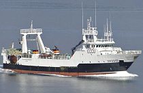 Photo non datée fournie par le ministère espagnol de l'Agriculture, de la Pêche montre le bateau de pêche espagnol "Villa de Pitanxo" qui a coulé au large du Canada
