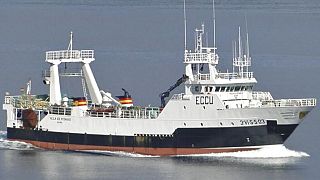 Das spanische Ministerium für Fischerei hat dieses Bild des gesunkenen Schiffes herausgegeben