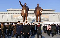 Corea del Norte celebra el 80 aniversario del nacimiento de Kim Jong-il